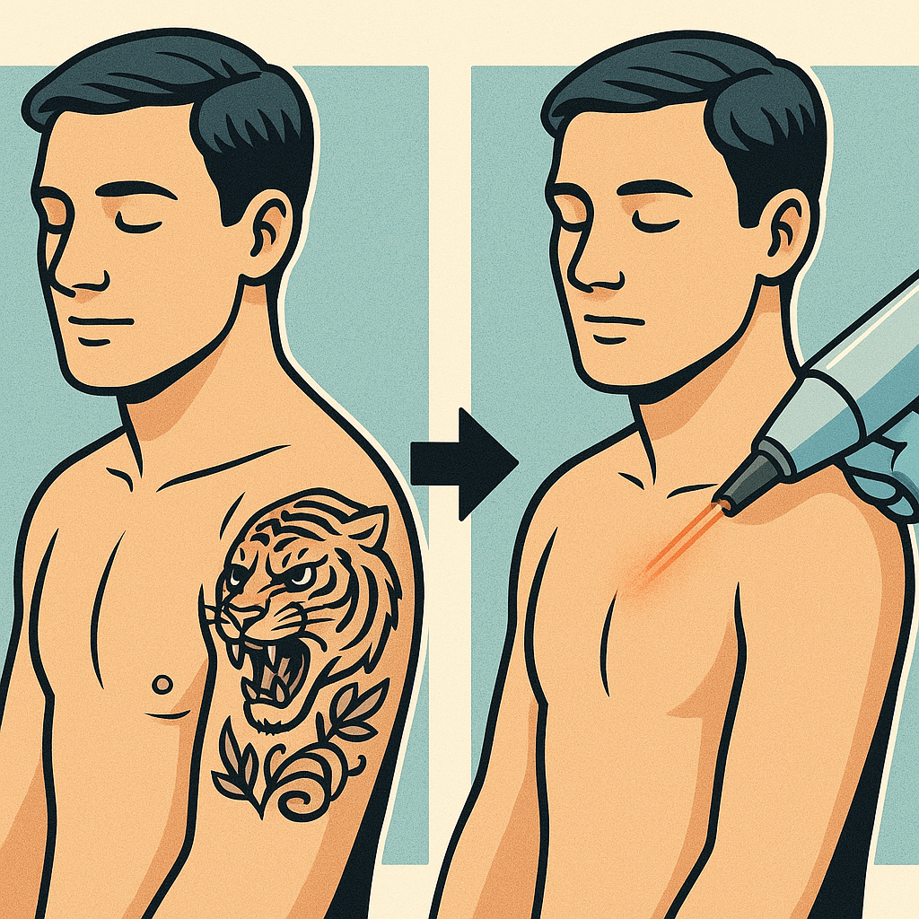 Laser-Tattooentfernung